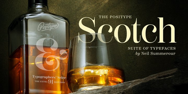 Шрифт Scotch Display Condensed
