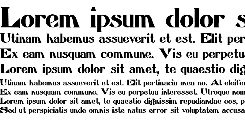 Шрифт Atkinson Eccentric