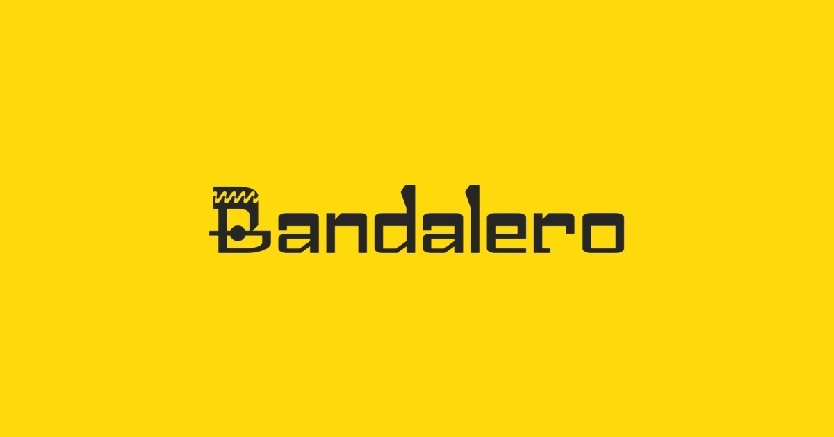 Шрифт Bandalero
