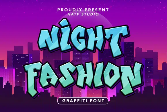 Шрифт Night Fashion