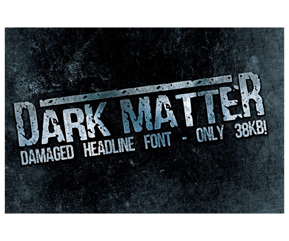 Шрифт Horde Dark Matter