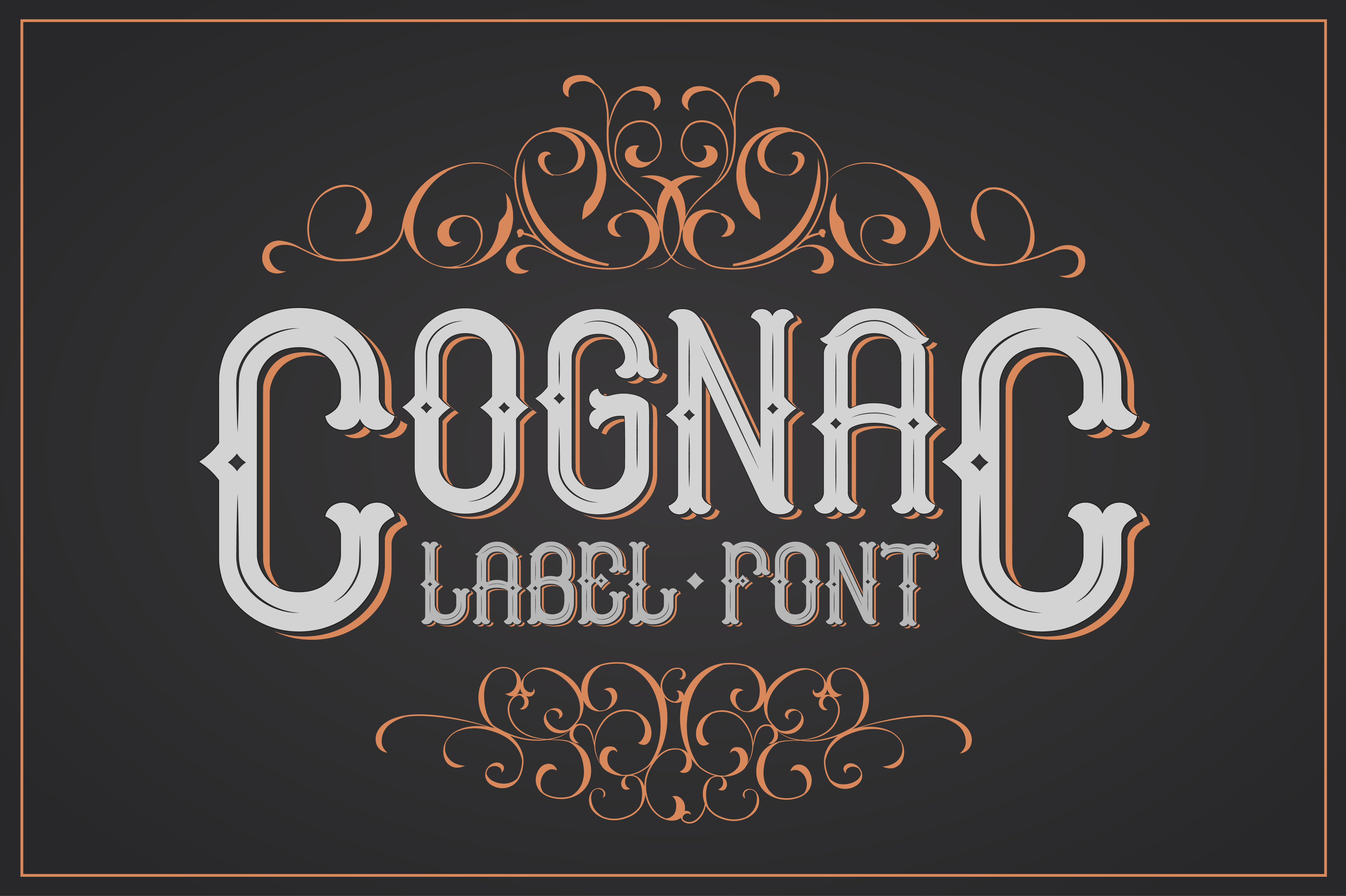 Шрифт Cognac