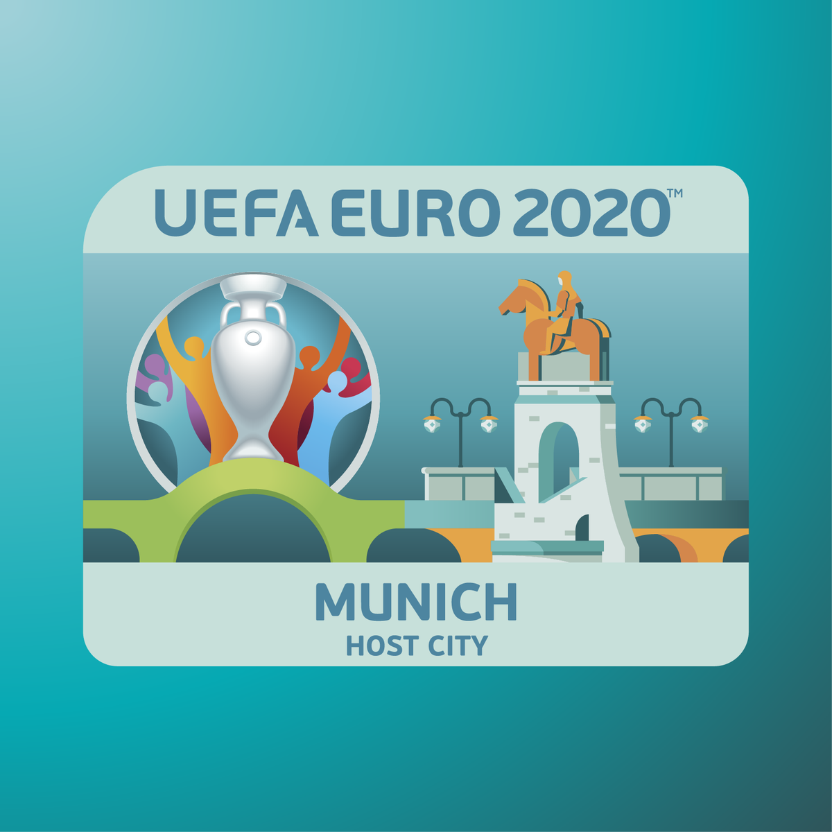 Шрифт Euro 2020 Hostcities