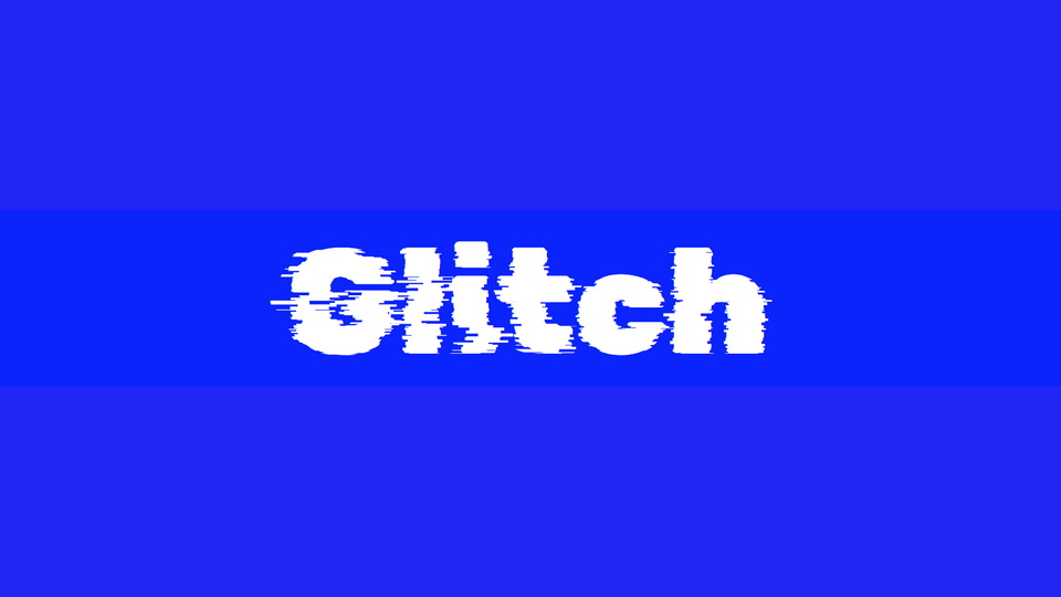 Шрифт Rubik Glitch