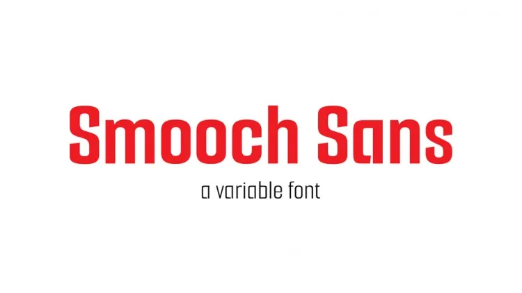 Шрифт Smooch Sans