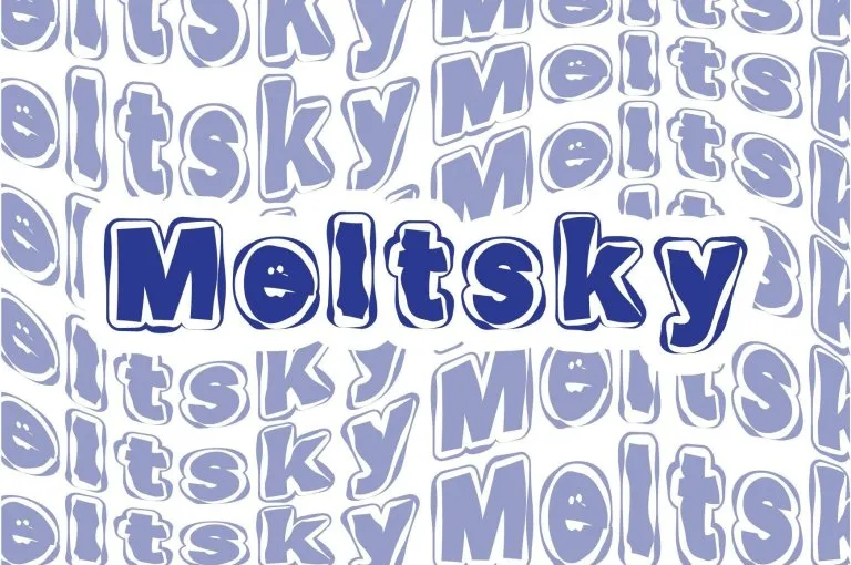 Шрифт Meltsky