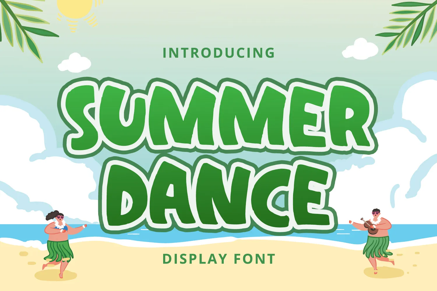 Шрифт Summer Dance