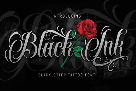 Шрифт Black Ink