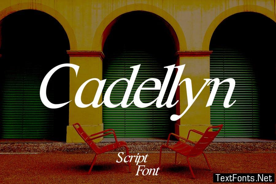 Шрифт Cadellyn