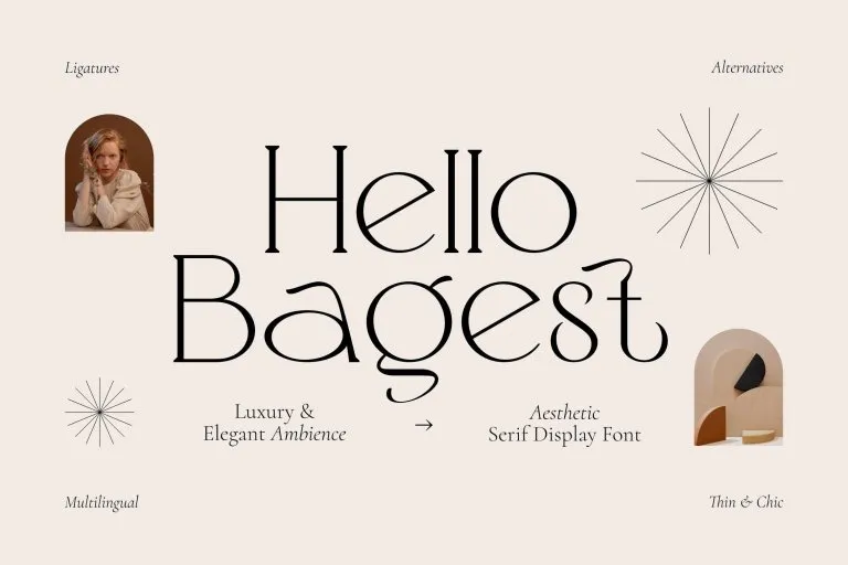 Шрифт Hello Bagest