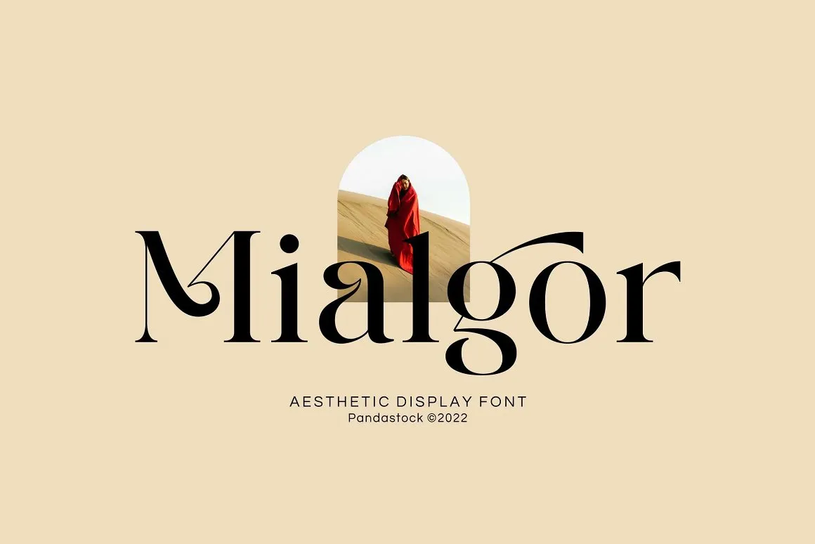 Шрифт Mialgor
