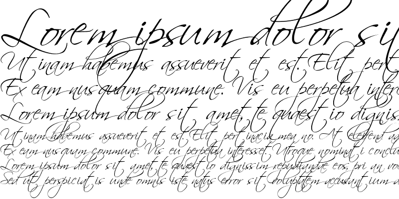 Шрифт Scriptorama