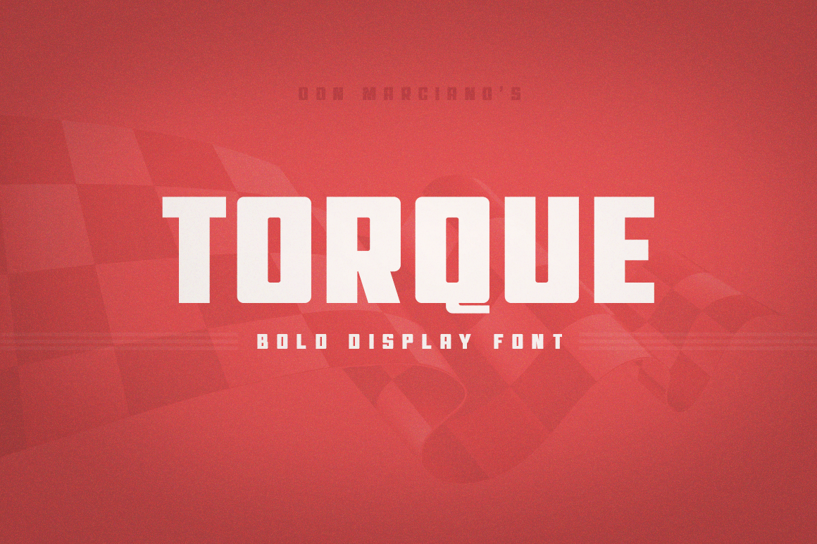 Шрифт Torque