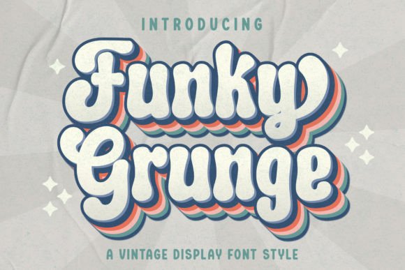Шрифт Funky Grunge