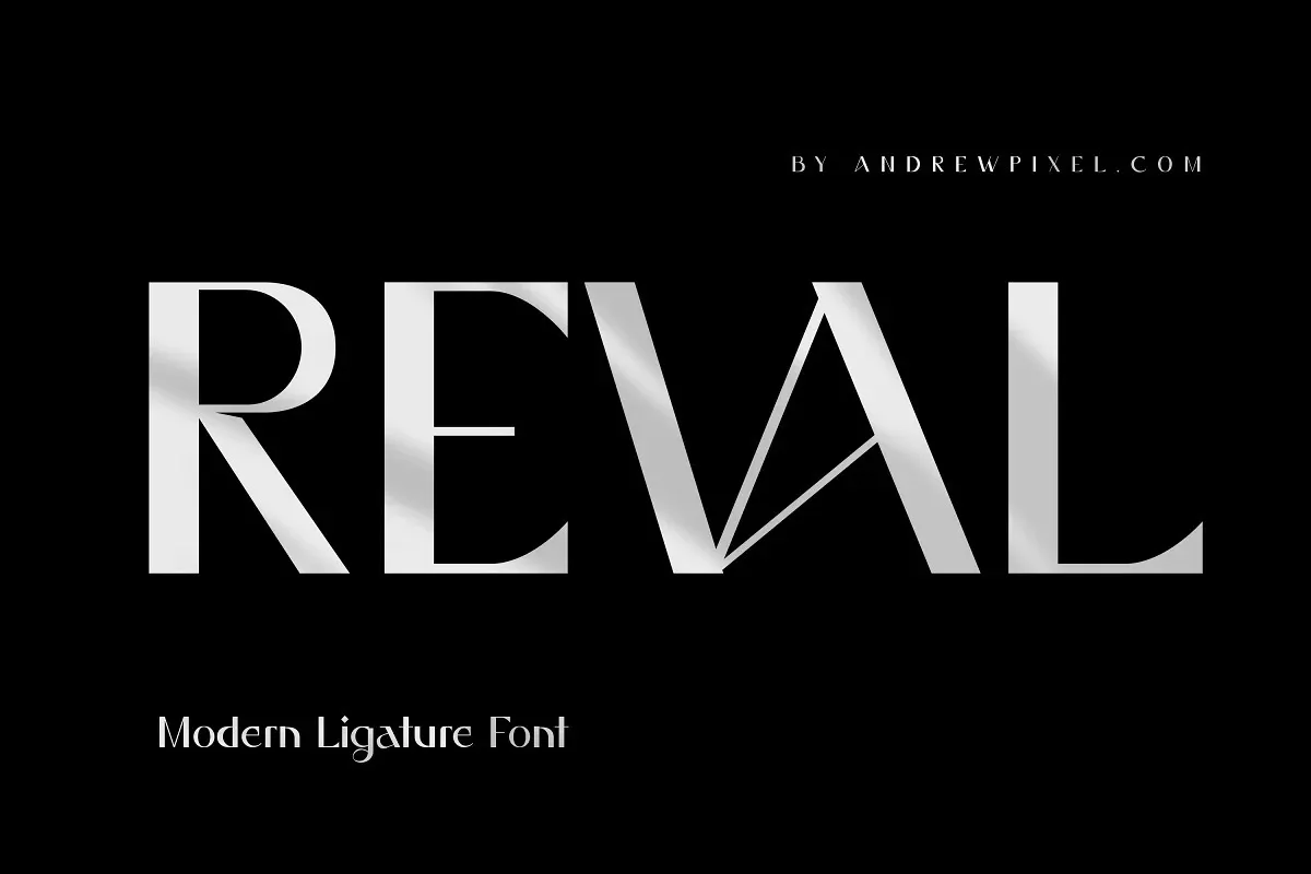 Шрифт Reval