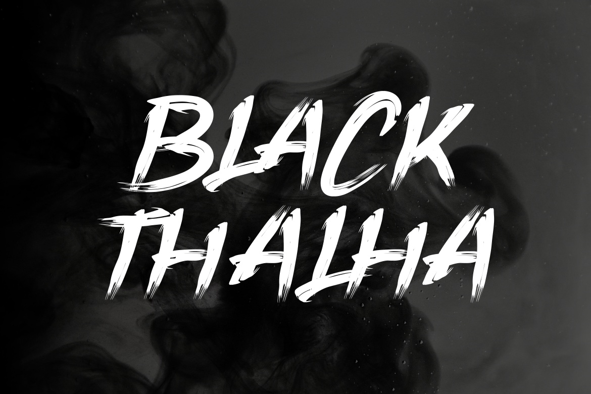 Шрифт Black Thalha