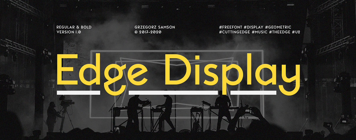 Шрифт EDGE DISPLAY