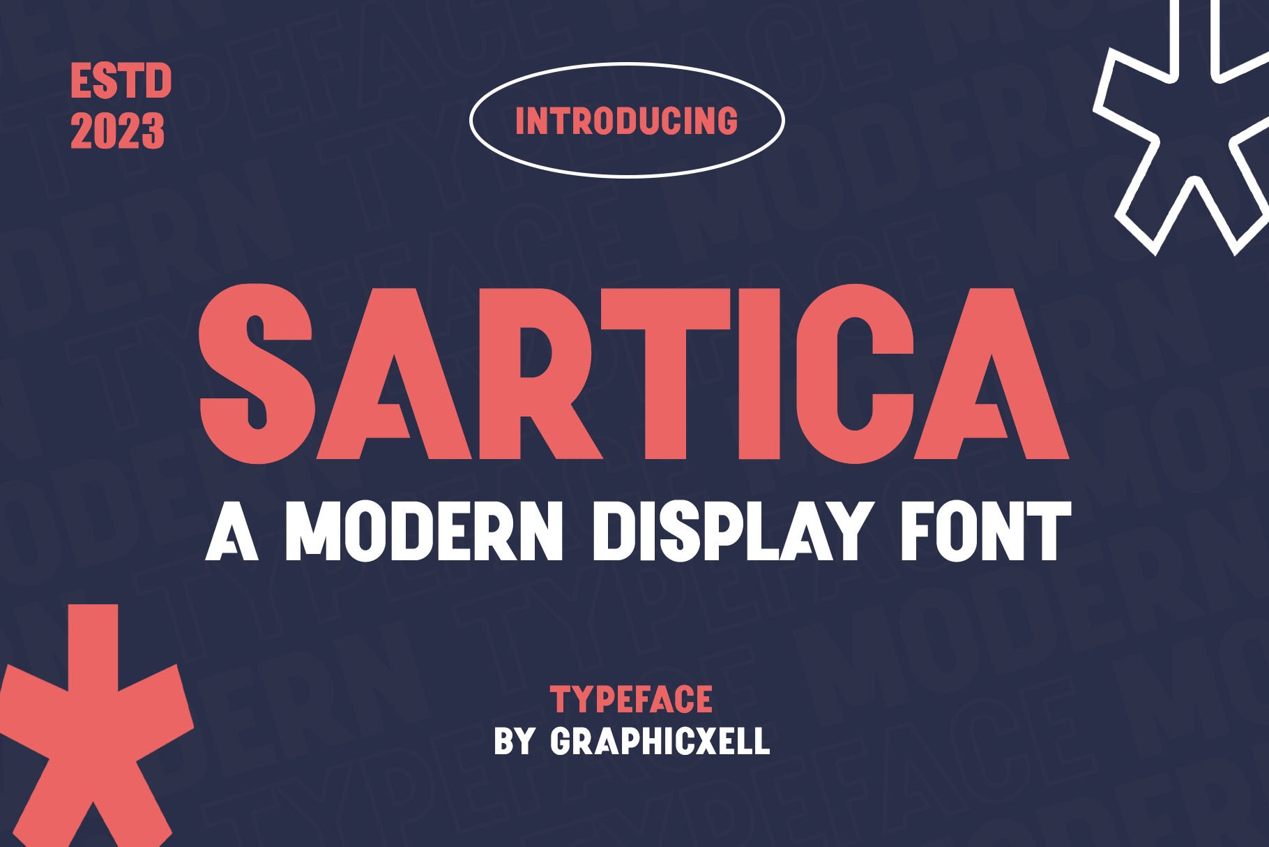Шрифт Sartica