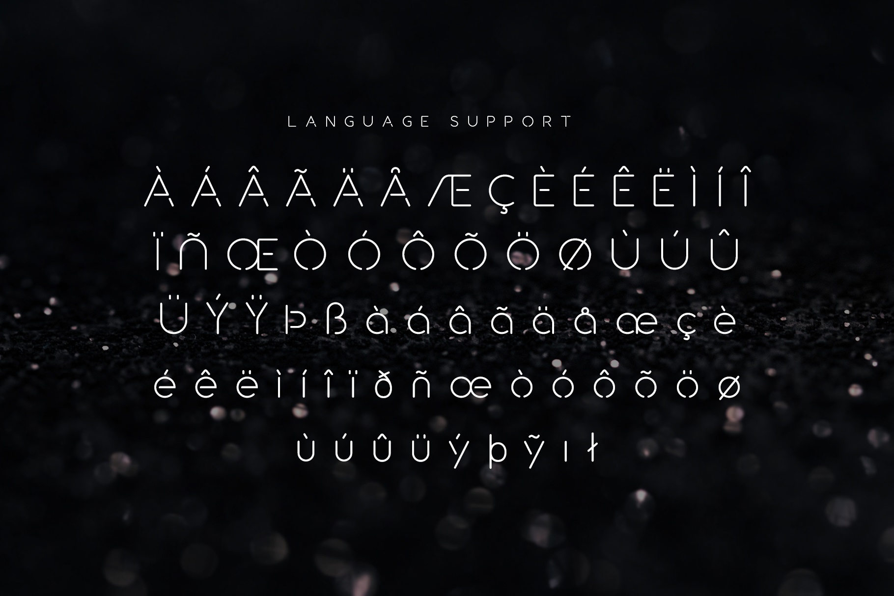 Luminous Script Шрифт Luminous