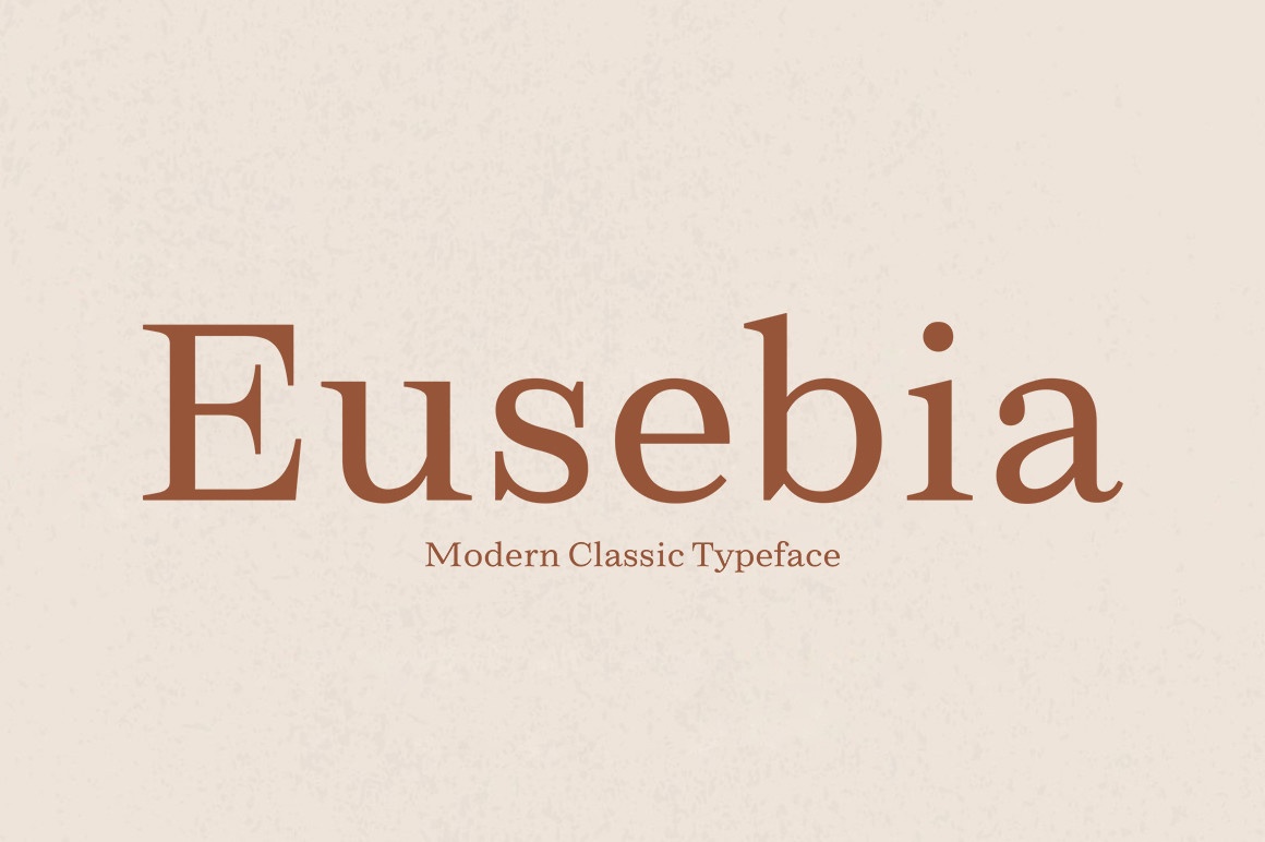 Шрифт Eusebia