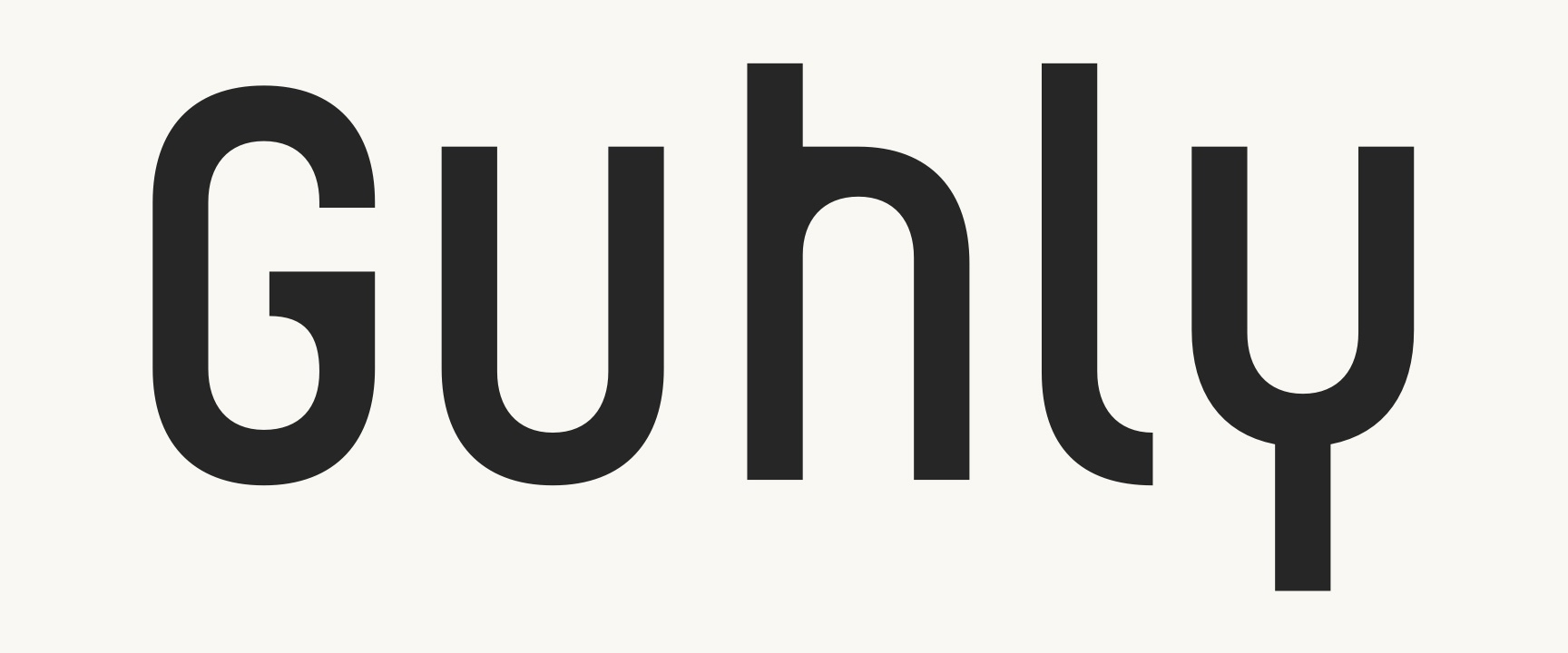 Шрифт Guhly