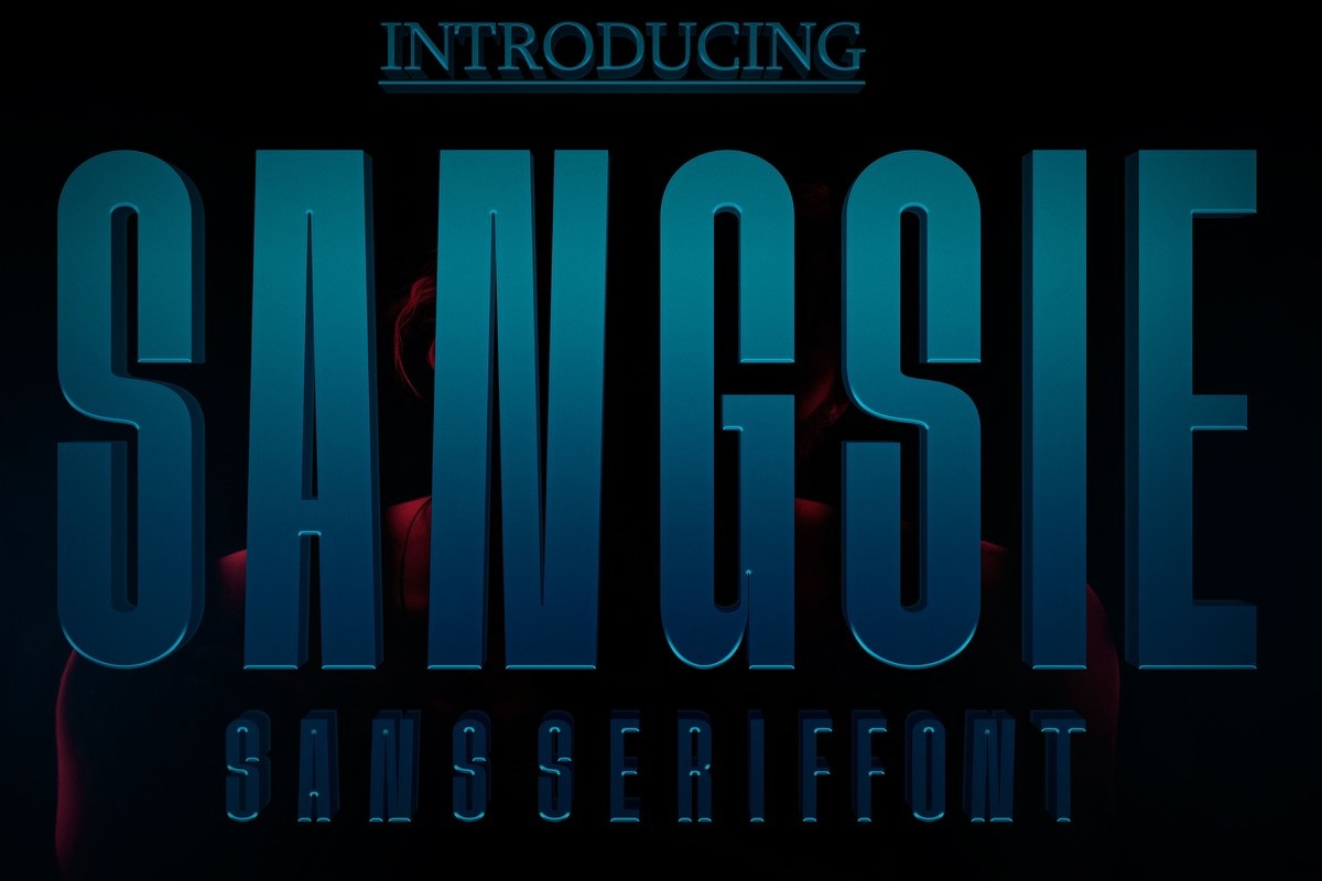 Шрифт Sangsie