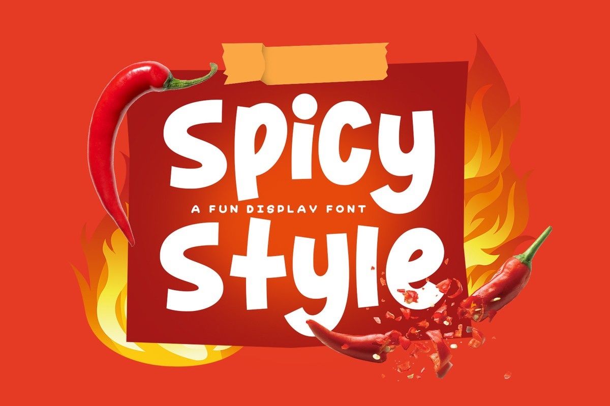 Шрифт Spicy Style