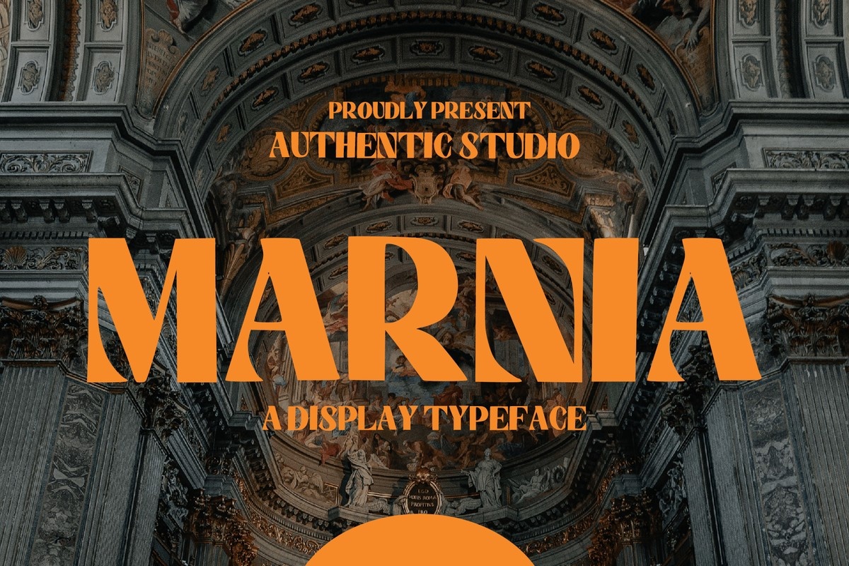 Шрифт Marnia