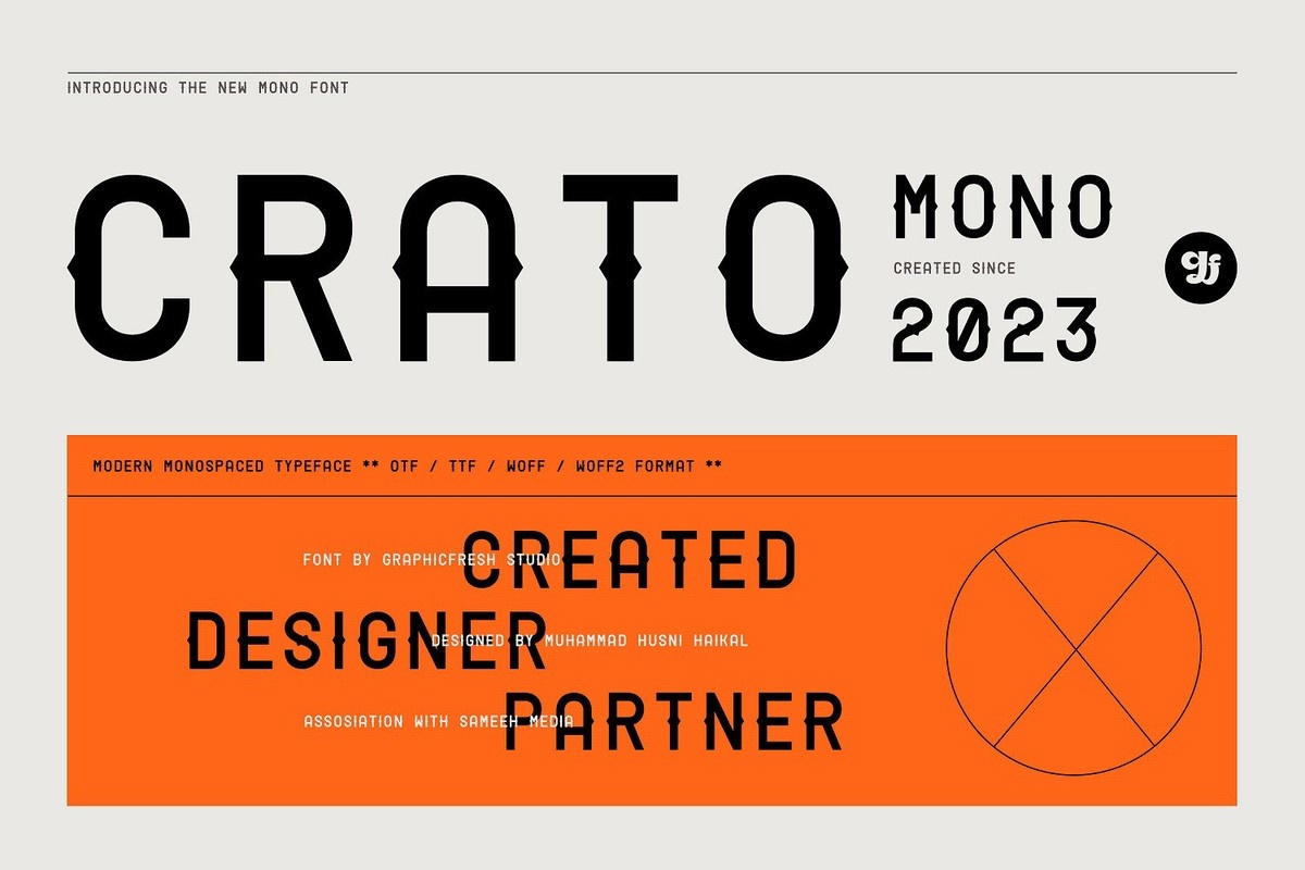 Шрифт Crato Mono
