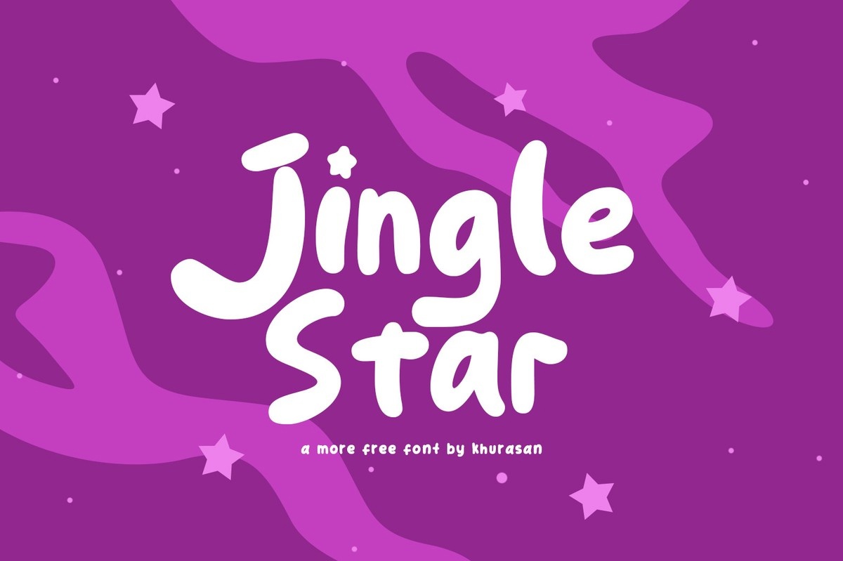 Шрифт Jingle Star