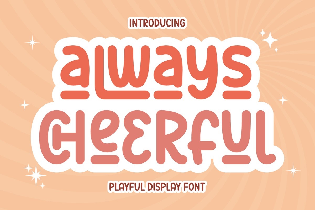 Шрифт Always Cheerful