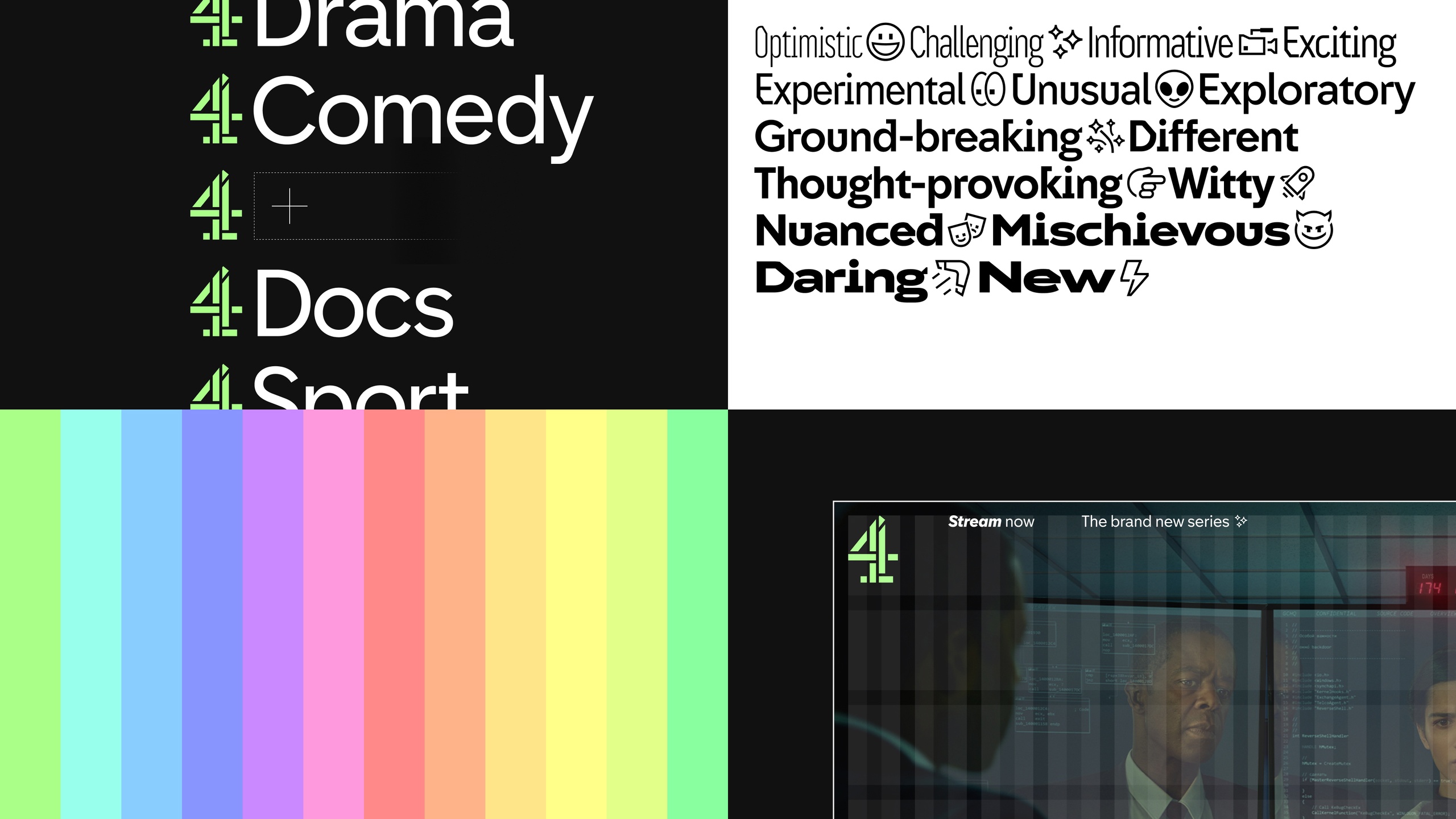 Шрифт Channel 4 Headline