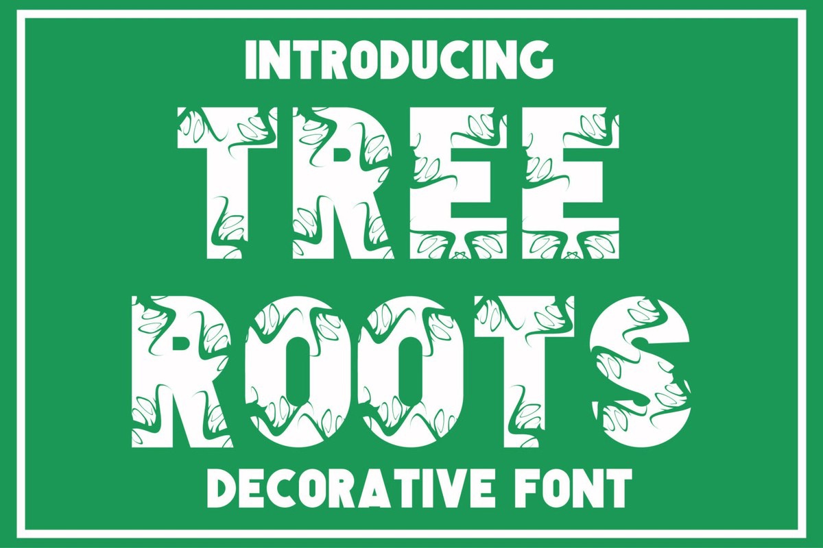 Шрифт Tree Roots