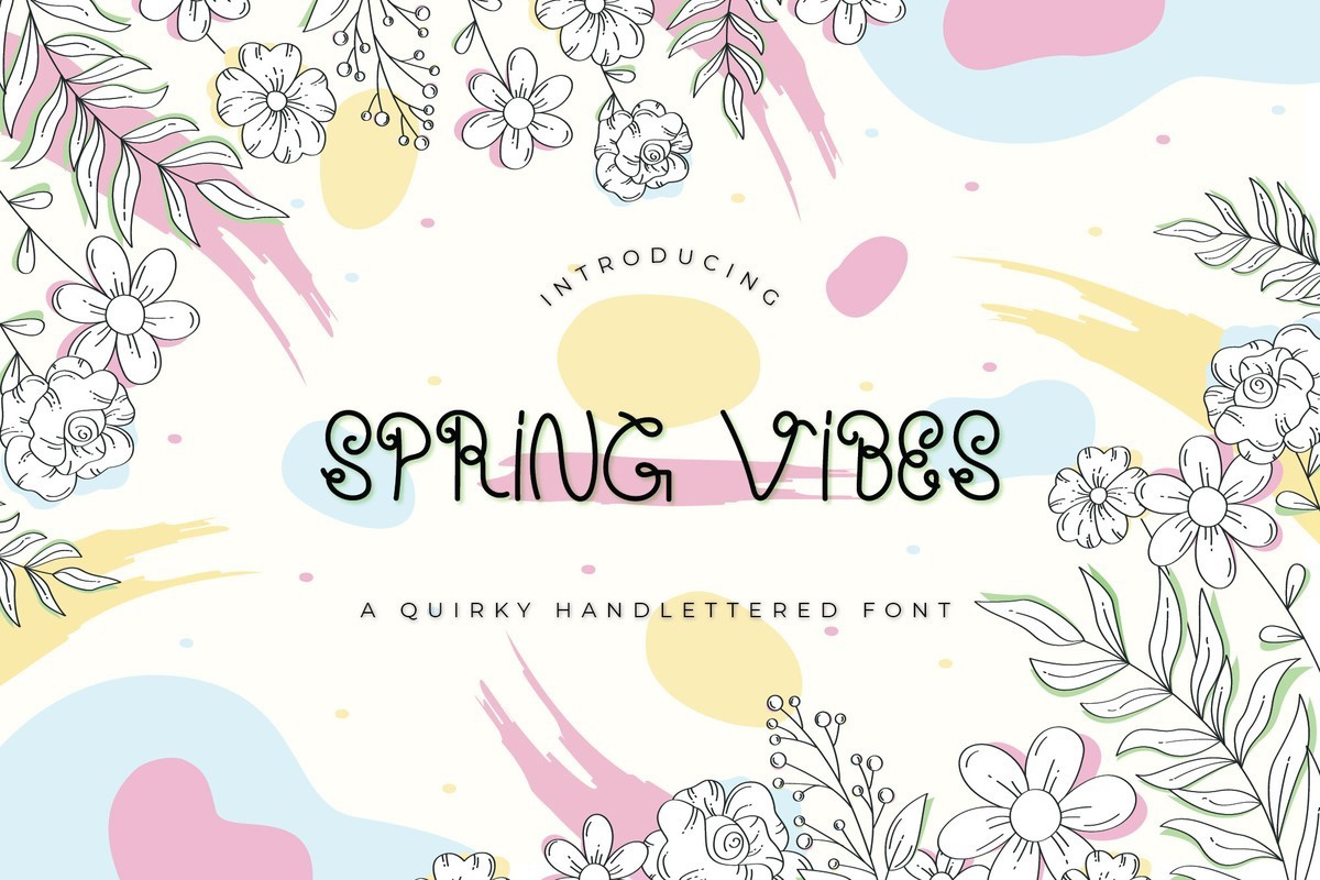 Шрифт Spring Vibes