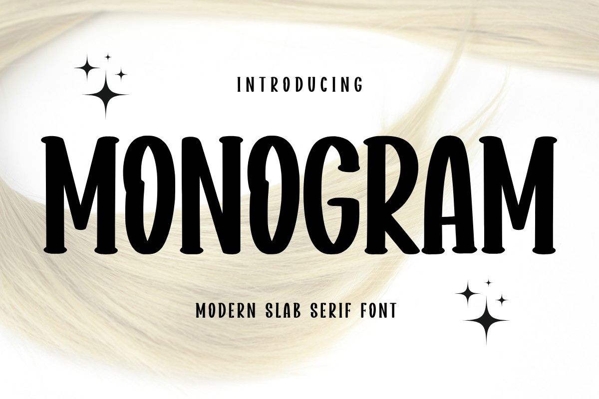 Шрифт Monogram