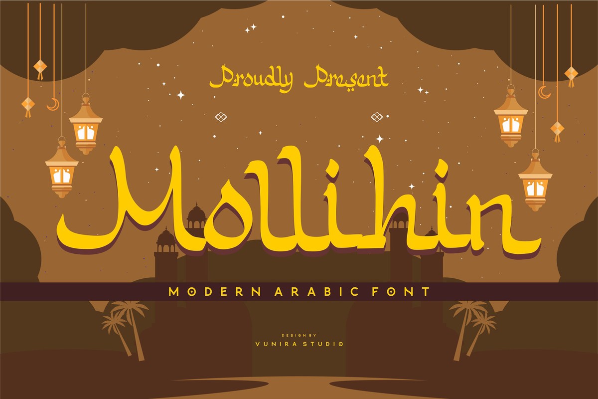 Шрифт Mollihin