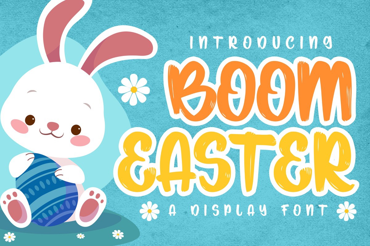 Шрифт Boom Easter