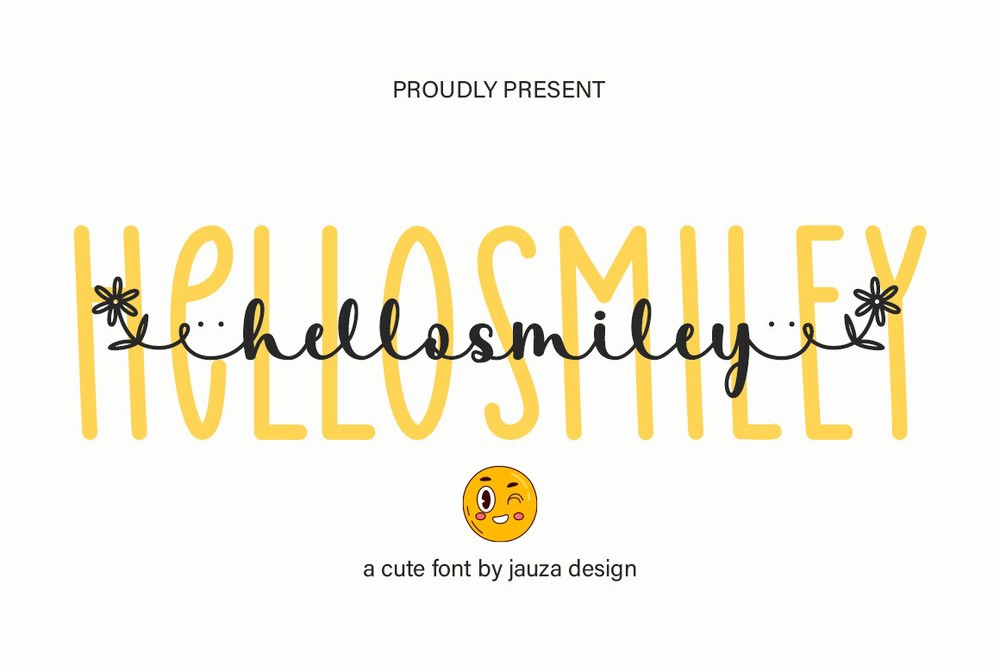 Шрифт Hello Smiley