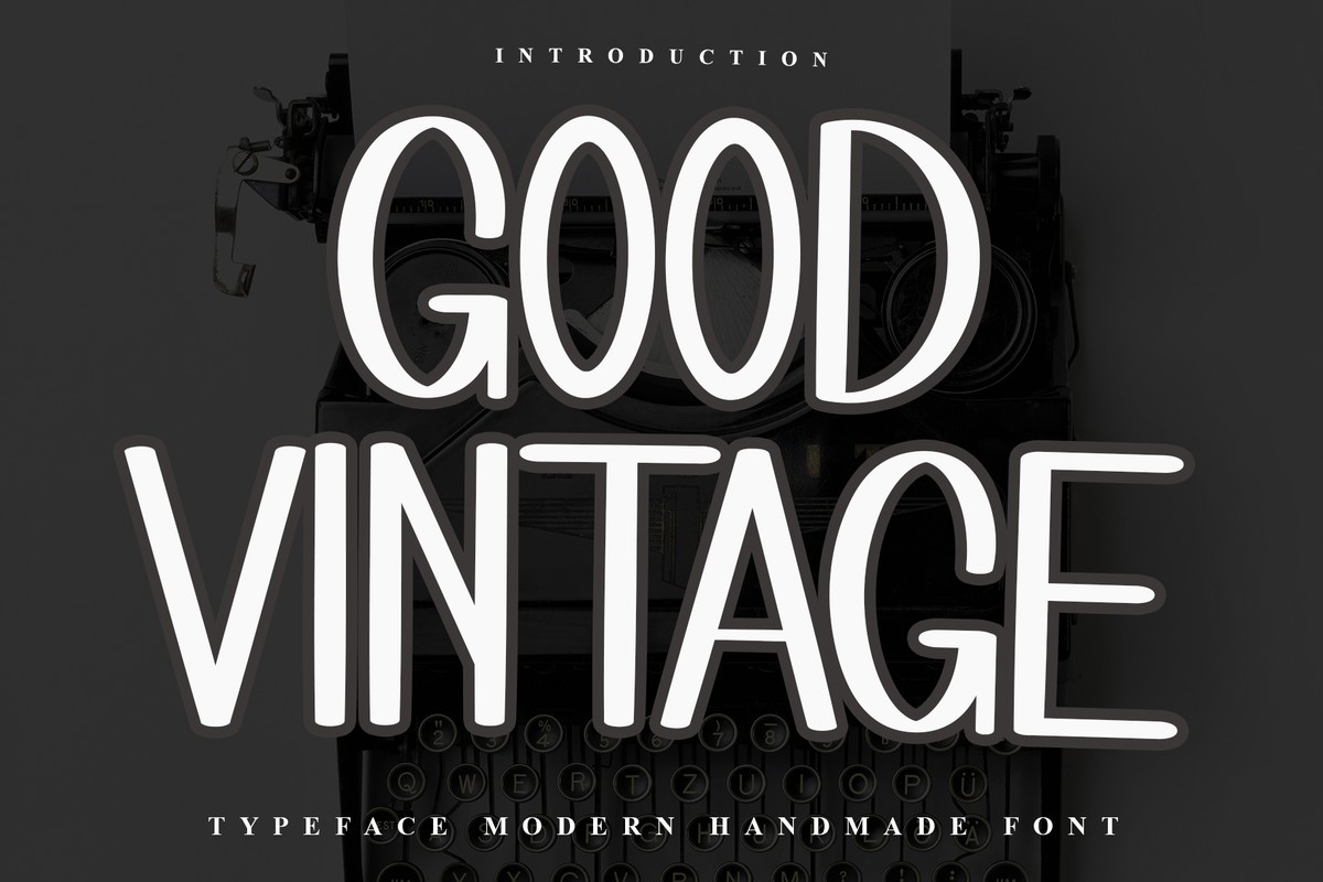 Шрифт Good Vintage