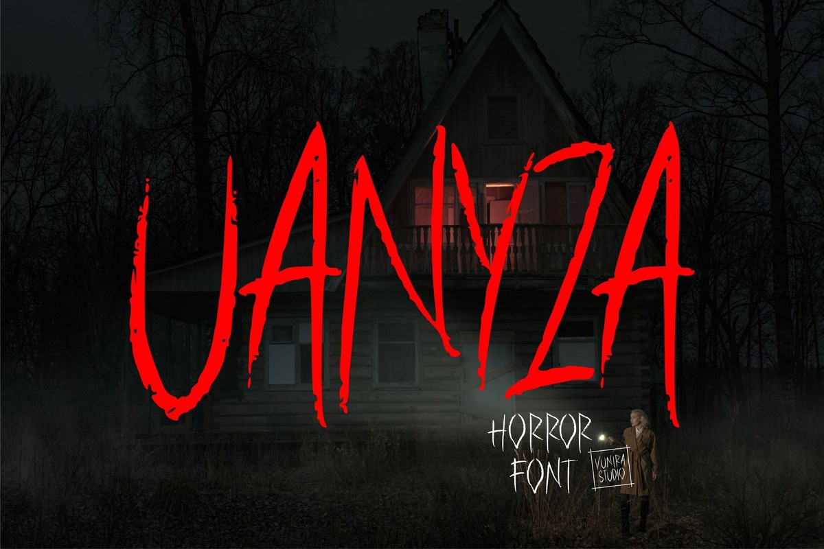 Шрифт Vanyza