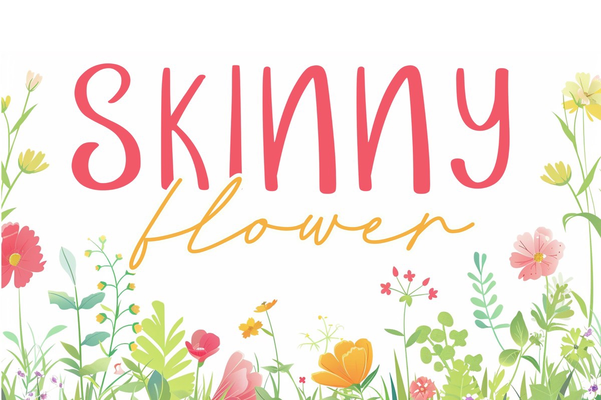 Шрифт Skinny
