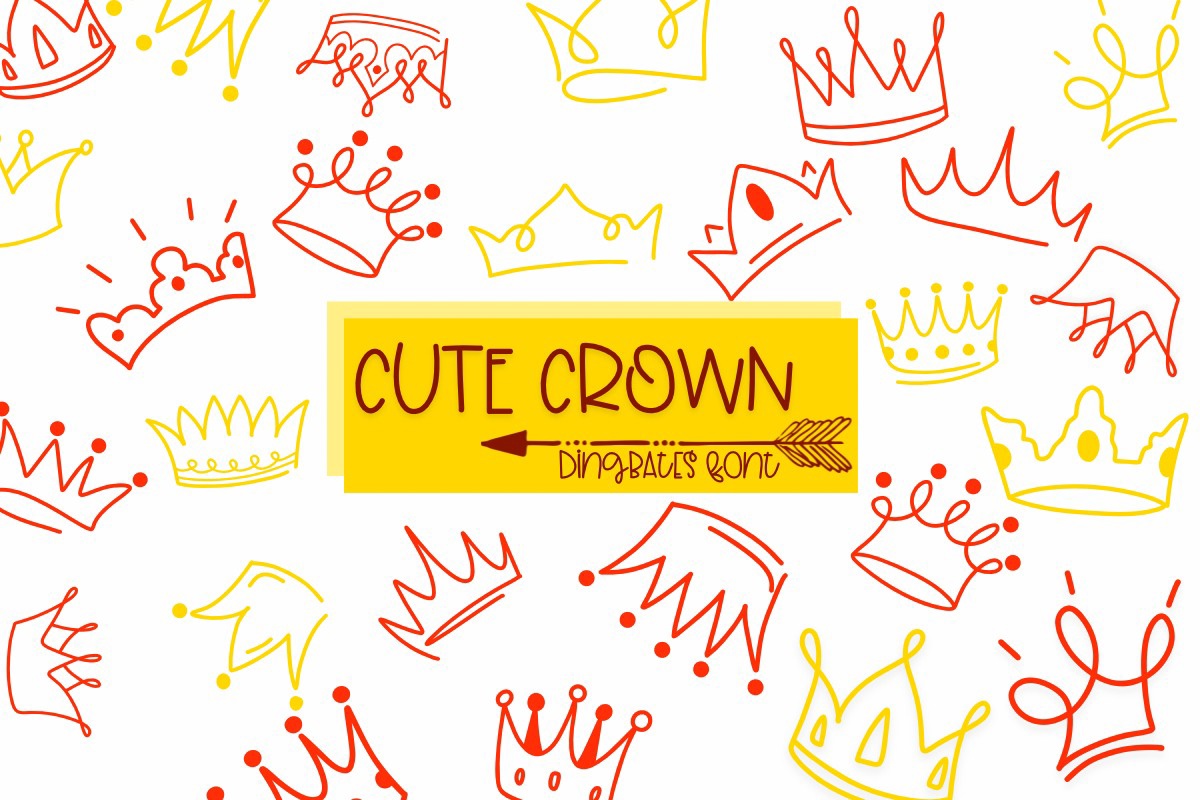 Шрифт Cute Crown