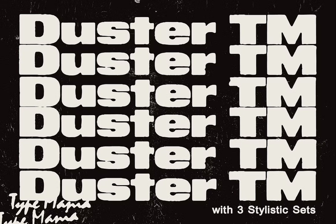 Шрифт Duster TM