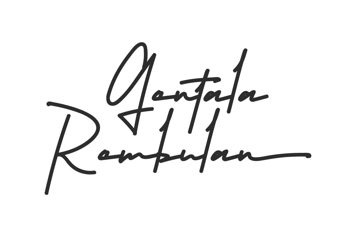 Шрифт Gentala Rembulan