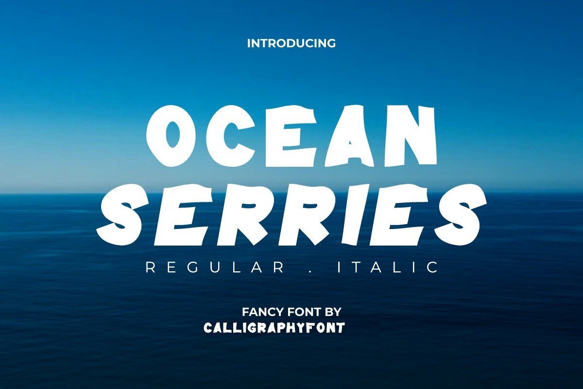 Шрифт Ocean Serries