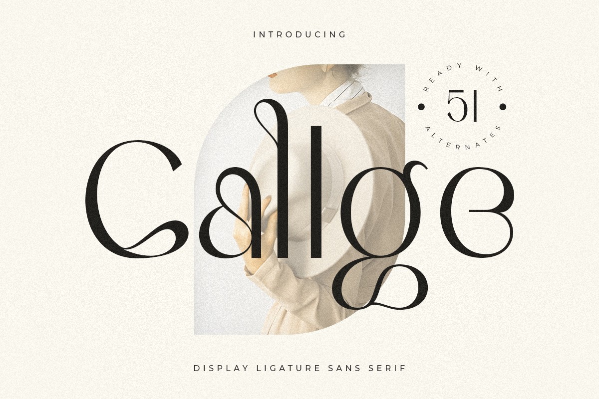 Шрифт Callge