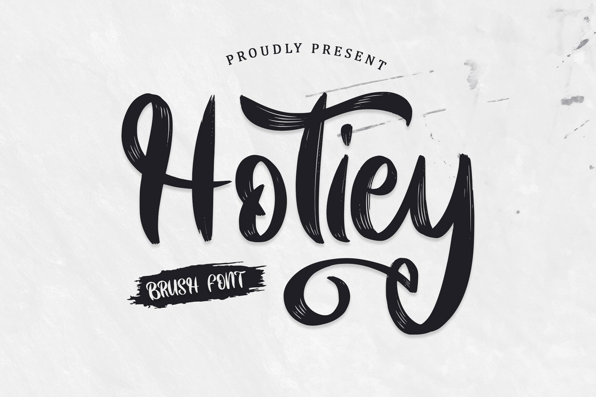 Шрифт Hotiey