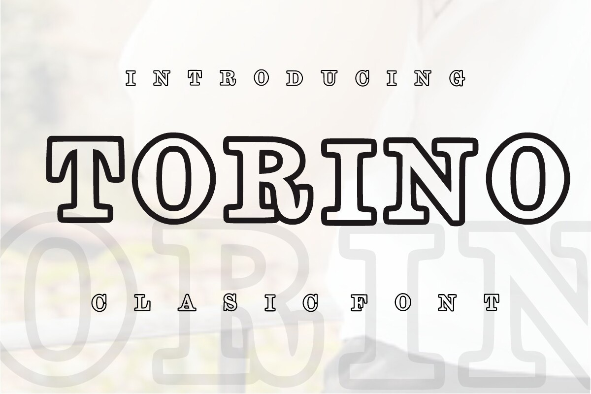 Шрифт Torino