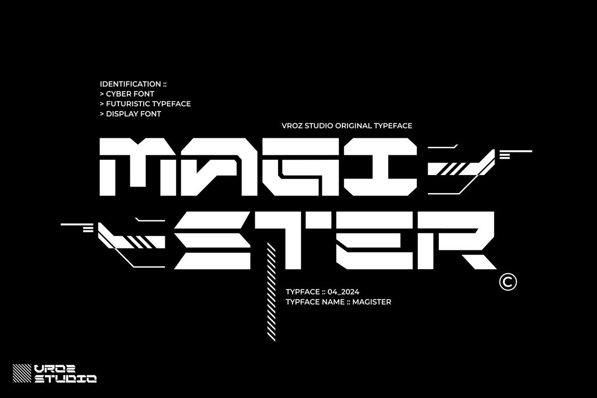 Шрифт Magister
