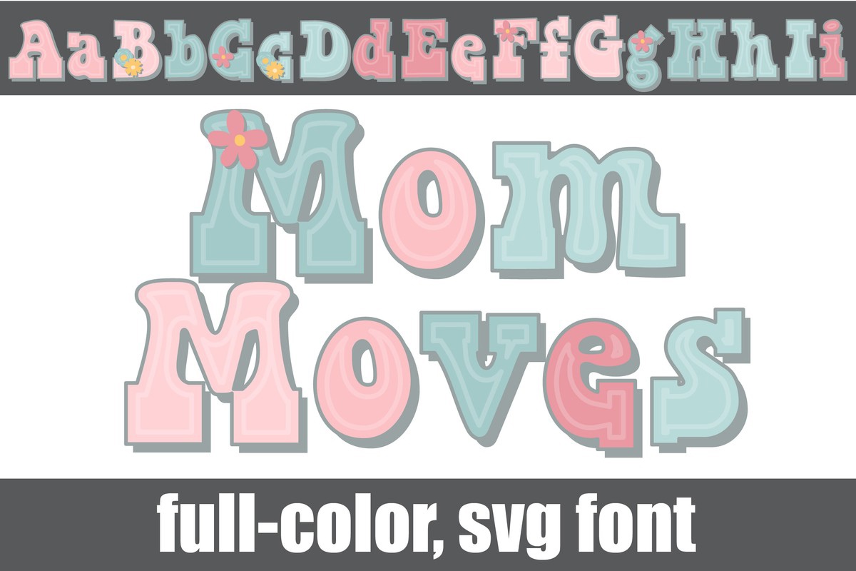 Шрифт Mom Moves CF